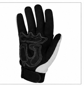 Gants de mécanicien flexibles et durables, antidérapants, résistants à la chaleur, respirants, avec poignets renforcés en nylon/cuir pour les tâches d'atelier - Product Image 2