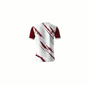 เสื้อยืดพิมพ์ลายระบายอากาศแห้งเร็วสำหรับผู้ชาย แขนสั้น บริการ OEM พร้อมลายและแบรนด์ตามสั่ง - Product Image 2
