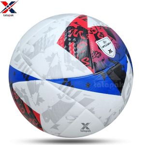 Balón de Fútbol de PVC Duradero de Tamaño Oficial 3 para Adultos Unisex, Entrenamiento Profesional, Diseño de Logotipo Personalizado OEM TATA PAK - Product Image 3