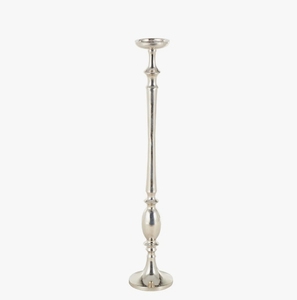 <b>Tall</b> Silver Metal Handmade Eco-Friendly <b>Candlestick</b> Holder Elegant Pillar Candle Stand Wedding Centerpiece Table Decor Luxury - Product Image 2