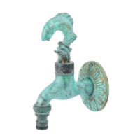 Nouveau design en laiton robinet antique robinet extérieur poignée animale Bibcock polyvalent intérieur européen robinets d'eau balcon robinet de jardin