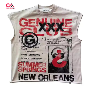 Camisetas de Punto sin Mangas para Hombre, Personalizadas al por Mayor, Estilo Casual, Tejido Transpirable de Secado Rápido, Alta Calidad, Servicio OEM/ODM - Product Image 1