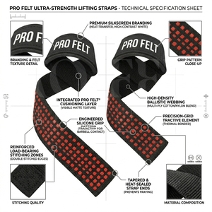 Sangles de musculation en coton sur mesure avec support d'adhérence supplémentaire, sangles de maintien de poignet réglables pour l'entraînement de soulevé de terre en salle de sport - Product Image 2