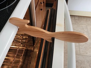 Premium Rustic Wooden Oven Rack Baking Pastry Tools Oven Safe Eco-Friendly Anti-Slip Kitchen <b>Utensil</b> - Product Image 2