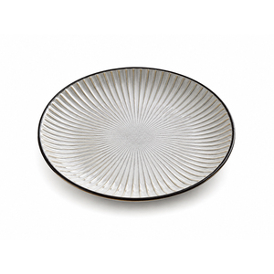 Assiettes rondes en céramique uniques, ensemble de vaisselle moderne pour la maison, le restaurant et les dîners - Product Image 1
