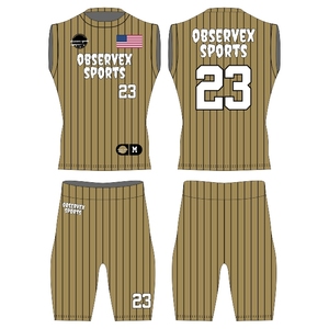 Tenues de football américain 7v7, nouveaux designs, sublimation, uniformes 7 sur 7 personnalisés, compression, uniformes 7v7 - Product Image 1
