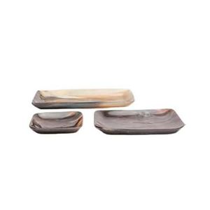 Plato de Servir de Cuerno de Vaca Natural, Bandeja de Cuerno Hecha a Mano para Aperitivos y Frutas, Vajilla de Cuerno Única para el Hogar y como Regalo - Product Image 4