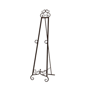 Modern Design Black Metal Painting <b>Easel</b> Adjustable Height Stand for Art Display Home Decor Floor <b>Easel</b> - Product Image 4