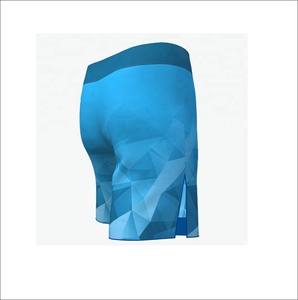 High Quality Heat-Transfer Printed Customized Boxing MMA Shorts with Stretch Comfortable Features - Product Image 3