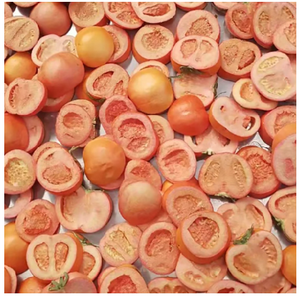 Rodajas de Tomate Orgánico Liofilizadas Hechas con Tomates Reales, Ideales para Cocinar Sopas, Guisos, Comidas para Acampar, Preparación de Comidas, Almacenamiento de Emergencia - Product Image 1