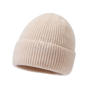 Gorro de Punto Unisex de Color Sólido, 100% Acrílico, Gorro de Invierno para Adultos, Uso Casual - Product Image 2