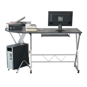 Scrivania a L in Legno YJ con Cassetti per Hotel, Camera da Letto e Ufficio - Product Image 4