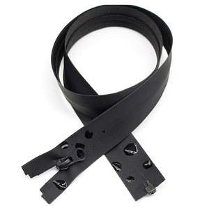 Fermeture éclair en nylon à glissière ouverte, étanche et robuste, pour vestes, sacs, vêtements d'extérieur, sur mesure - Product Image 2