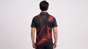 เสื้อกีฬาแบบซับลิเมชันของผู้ชายเสื้อกีฬาแบบซับเหงื่อระบายอากาศได้ดีเหมาะสำหรับใส่เล่นกอล์ฟเทนนิสวิ่งและใส่ทุกวัน - Product Image 3