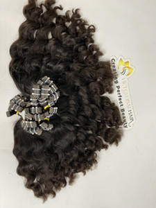 ผมชาวกัมพูชาแบบเทปคลื่นธรรมชาติแบบ100% ไม่หลุดร่วงไม่พันกันผมคนเวียดนาม - Product Image 3