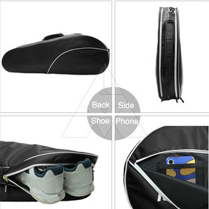 Accessoires de sport légers, sacs de tennis, sacs de tennis personnalisés avec logo, sacs de tennis tendance - Product Image 2