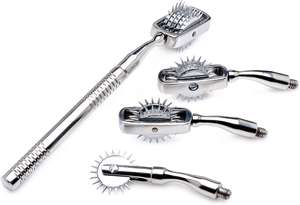 Nuevo Lanzamiento: Rueda de Wartenberg Neurologica Giratoria Multicolor Arcoíris de Acero Inoxidable con Cabezal en T de Surgiright - Product Image 2