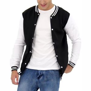 High quality windproof <b>slim</b> <b>fit</b> baseball breathable custom logo wholesale manufacturer stylish custom logo unisex varsity <b>jacket</b> - Product Image 5