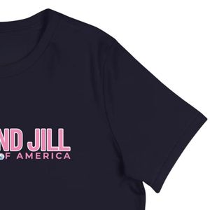 T-shirt décontracté pour femme Jack and Jill Stacked, en coton doux, à manches courtes et col rond, confortable, vêtements personnalisés en gros - Product Image 6