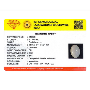 Loose 3.65 Ct Pink Moonstone Oval Cabochon Gemstone for Fine Jewelry - Product Image 4