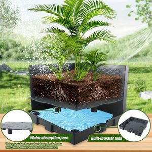 Set di 2 Fioriere Autoirriganti per Pomodori da 114 cm con Traliccio, Vaso Rialzato Resistente per Interni ed Esterni con Vasi Integrati - Product Image 4