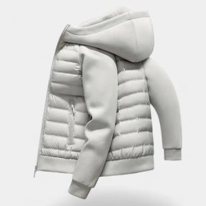 Veste d'équitation d'hiver personnalisée de haute qualité pour hommes, veste matelassée à fermeture éclair intégrale, chaude et tendance, pour l'équitation - Product Image 6