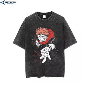 Camisetas Personalizadas de Manga Corta para Hombre, Venta al Por Mayor, 100% Algodón/Poliéster, Corte Holgado, Estampado Informal, Ecológicas y Transpirables - Product Image 4