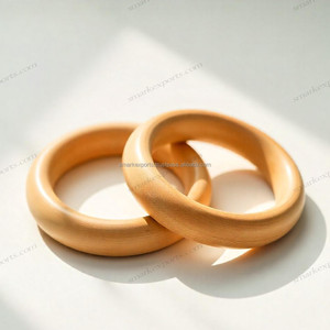 การออกแบบที่น้อยสุดของผู้หญิงกำไลทำจากไม้ที่ทำด้วยมือเครื่องประดับแฟชั่นน้ำหนักเบาเป็นมิตรกับสิ่งแวดล้อมทุกโอกาสตามธรรมชาติ - Product Image 2