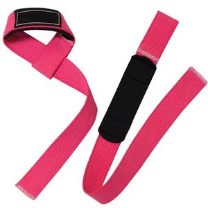 Rhino Fitness Pink <b>Nylon</b> Wrist Brace <b>Hook</b> Loop Closure Sport Outdoor Weight Lifting Support Protection Fit for Men Right Hand - Product Image 1