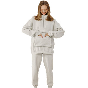 Sudadera con Cremallera y Logotipo Bordado Personalizado para Mujer - Camisetas y Suéteres para Chicas - Varios Colores - Talla XL - Product Image 2