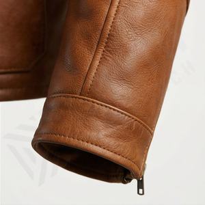 Veste de moto en cuir véritable pour homme de qualité supérieure, nouvelle arrivée, vestes de moto d'hiver, protections amovibles, personnalisables - Product Image 6