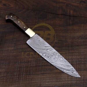 Premium Damascus Steel Chef <b>Knife</b> VG10 Core Kitchen <b>Knife</b> Razor <b>Sharp</b> Cooking <b>Knife</b> with Wooden Handle Custom Logo OEM - Product Image 3