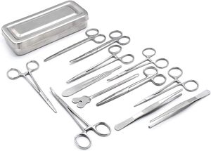 Kit d'instruments chirurgicaux généraux miniatures 13 pièces - Product Image 2