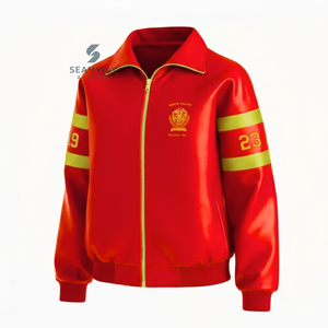 เสื้อแจ็คเก็ตหนัง PU สำหรับขับขี่มอเตอร์ไซค์ NSPDK รุ่น Moto Racer สำหรับผู้หญิง ดีไซน์สีสันตัดกัน เหมาะสำหรับการแข่งรถความเร็วสูง - Product Image 3