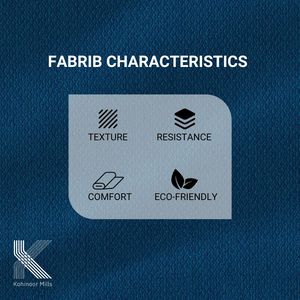 Tissu en coton 100 % de haute qualité pour uniformes masculins, tissu texturé pour chemises, tissu de chemiserie de qualité supérieure - Product Image 3