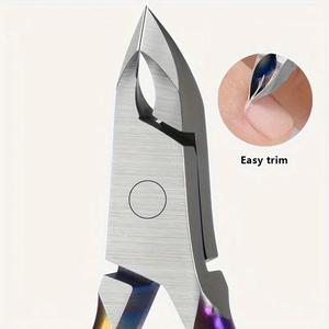 Professional Top High Quality Cuticle Cutter Trimmer With Stainless Steel Pedicure Pliers Cuticle Scissors For Custom Logo - Product Image 4