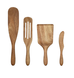 Spatule en bois pour confiture, beurre et crème, ustensile de cuisine, compatible lave-vaisselle, à prix avantageux - Product Image 5