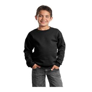 Sweat-shirt à capuche en molleton de coton biologique à manches longues pour garçons, col rond, coupe oversize - Product Image 4