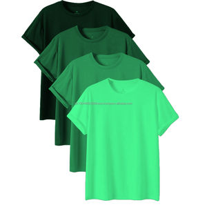 Camisetas de Poliéster y Algodón Ecológicas Personalizadas al por Mayor, 180g, para Hombre, Marca Privada OEM, Tallas Grandes, Casuales, Transpirables, con su Propio Diseño - Product Image 5