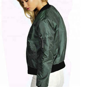 Nouvelle Veste Bomber Femme Tendance en Coton de Haute Qualité, Style Matelassé avec Perles, Respirante, Rivets, Fermeture Éclair, Style Urbain - Product Image 6