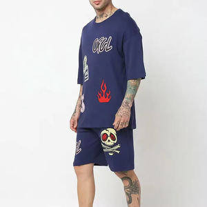 Conjunto de Shorts de Verano para Hombre, Nuevo Estilo, Servicio OEM, Ligero, Elegante, Ropa de Playa, Shorts Térmicos Bordados - Product Image 2