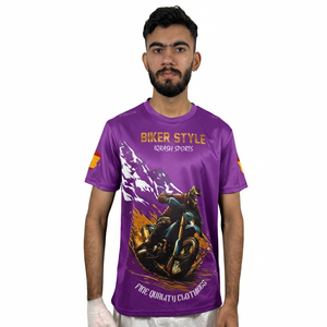 เสื้อยืดซับลิเมชั่นสไตล์คัสตอมสำหรับผู้ชาย คุณภาพสูง ราคาประหยัด เสื้อยืดซับลิเมชั่นสำหรับผู้ชาย เสื้อยืดลำลองคุณภาพสูงสำหรับผู้ชาย - Product Image 1