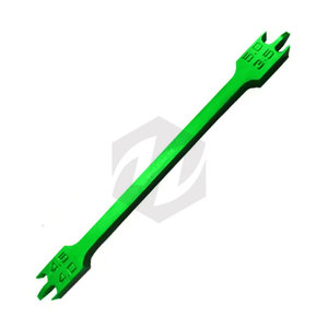 Jauge orthodontique manuelle en acier inoxydable argenté pour la mesure de la hauteur des brackets – Instruments chirurgicaux - Product Image 2