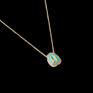 Colgante Jewelux con Inicial S, Chapado en Rodio sobre Plata 925, Incrustaciones de Cristal, Estilo Clásico Unisex para Uso Diario - Product Image 2