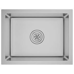 Évier de cuisine en acier inoxydable fait main - Product Image 2