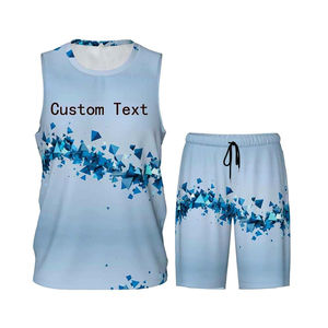 Camiseta de Baloncesto Retro para Hombre, 100% Poliéster, Transpirable, de Secado Rápido, con Malla, Personalizable con Logotipo, Uniformes con Impresión Digital - Product Image 2