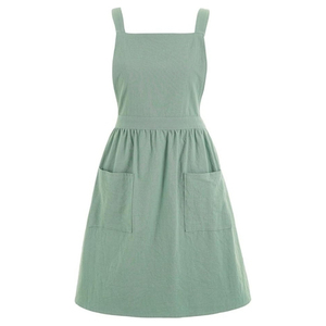 Custom Cotton <b>Chef</b> <b>Apron</b> with Pockets Reusable Kitchen Uniform OEM ODM Wholesale Bulk - Product Image 5