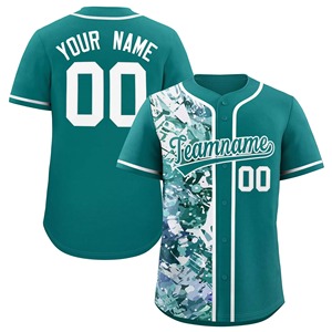 Uniforme de Béisbol al por Mayor, Personalizado, de Alta Calidad, Camiseta de Béisbol de Moda para Hombre, Uniforme Deportivo Transpirable con Botones - Product Image 3
