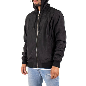 2025 Street Style <b>Pullover</b> Windbreaker <b>Jacket</b> Winter Outerwear Kangaroo Pocket Memory Fabric <b>Rain</b> Bomber <b>Jacket</b> Men's <b>Jacket</b> - Product Image 2