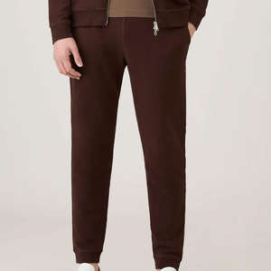 กางเกงผู้ชายแบบซักได้ กันน้ำ กันเหงื่อ ผ้าฝ้ายเรียบ กางเกงจ็อกกิ้ง กางเกงวอร์มผ้าฟลีซ บริการ OEM - Product Image 3